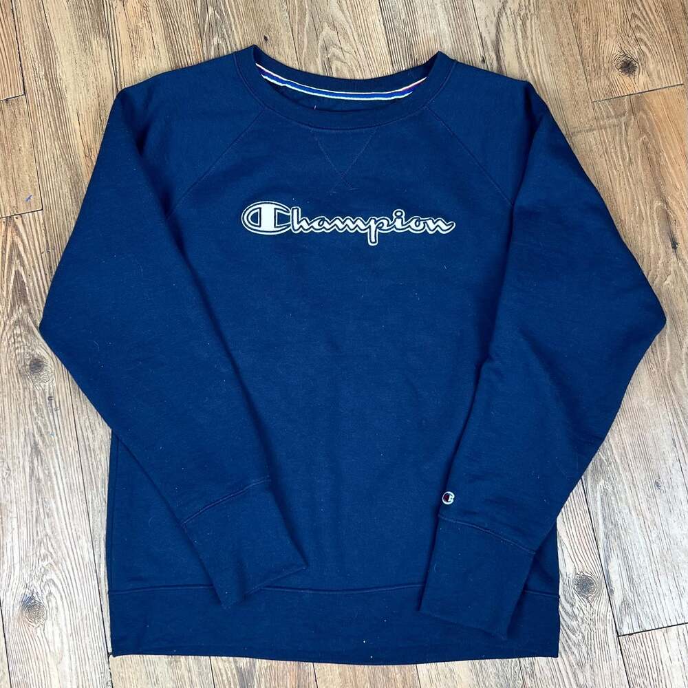 Vintage 90s Navy Blue Champion Sweatshirt
